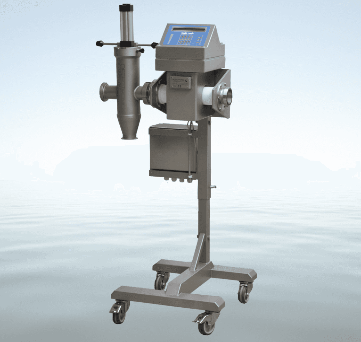 Detector de metales en tubería