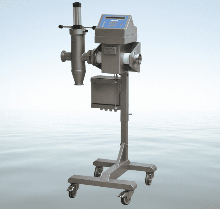 Detector de metales en tubería
