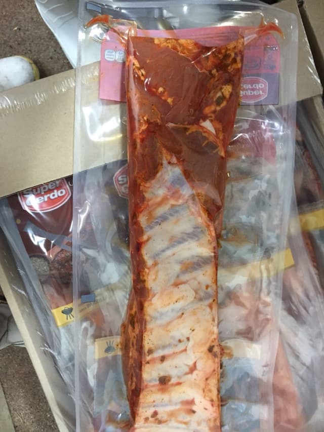 Costillas y spareribs